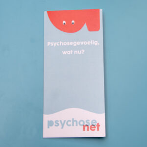 Dubbelzijdige folder Wat is psychose - van PsychoseNet.